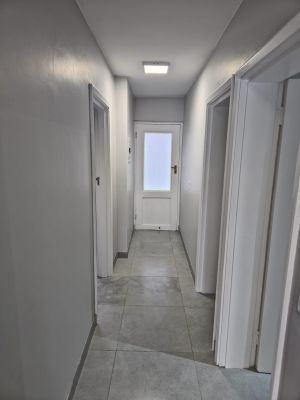 Long hallway entrance